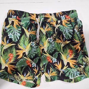 21 Men Floral Swim Trunks